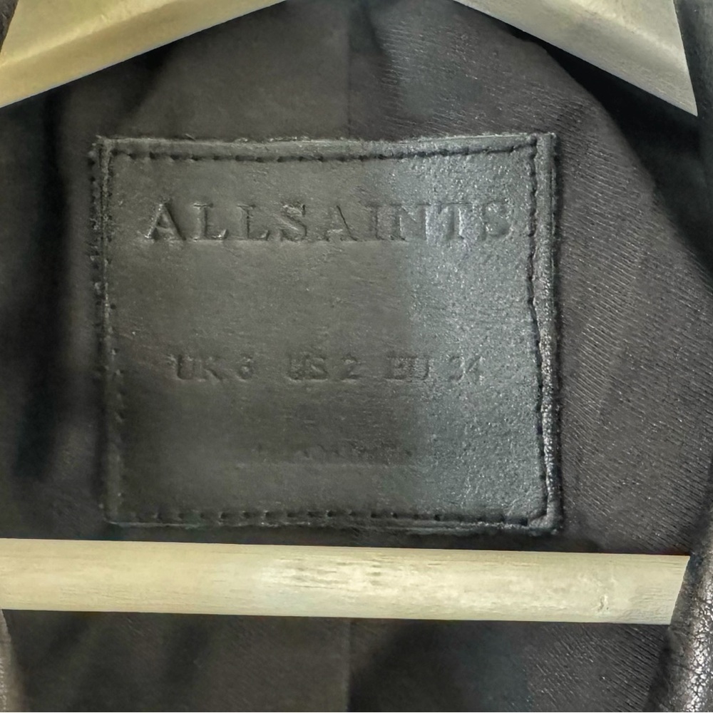 All Saints Leather Jacket